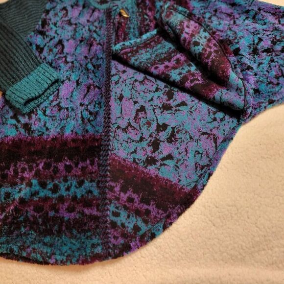 vintage womens boho cardigan sweater - Picture 1 of 7